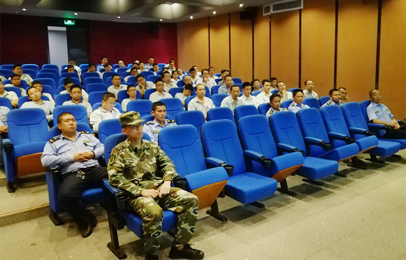 惠南消防中队到惠州6686体育开展消防安全知识培训