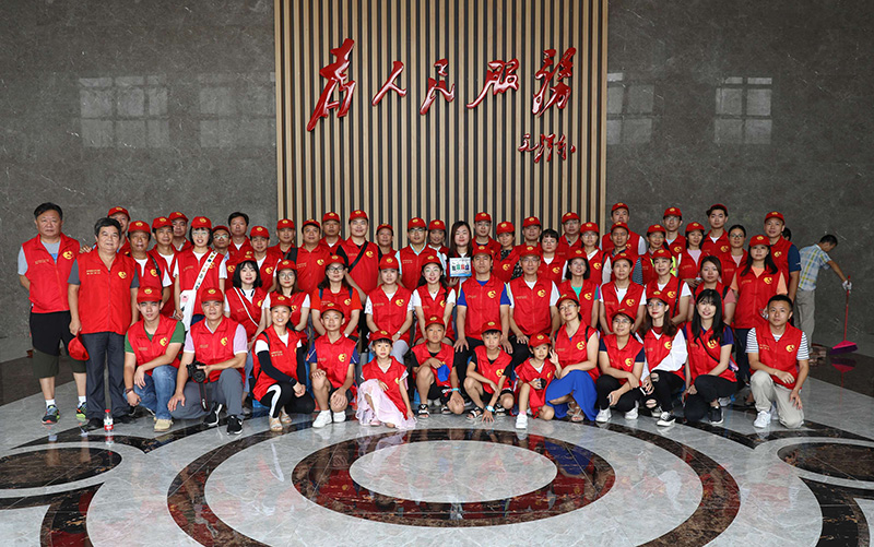 6686体育党支部响应号召参加垃圾分类普及推广工作